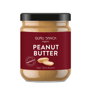 Guru Snack Peanut Butter Smooth ø 500 G Fra Guru Snack Organic