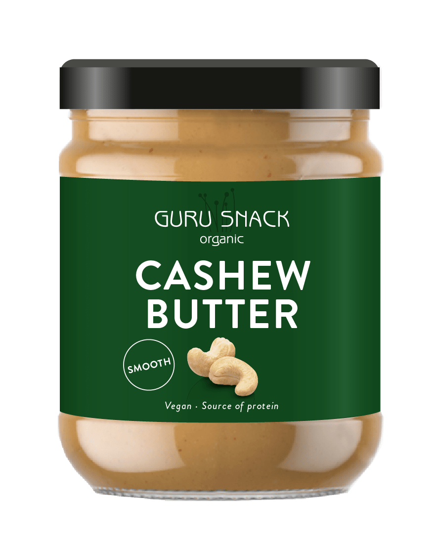 Køb Guru Snack Cashew Butter Smooth Ø 250 g billigt hos Med24.dk