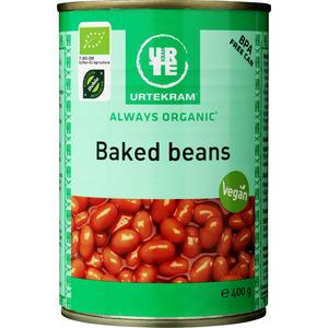 økologiske Baked beans på dåse fra Urtekram