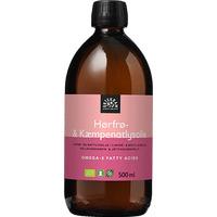Urtekram Food Hørfrø- & kæmpenatlysolie Ø - 500 ml.