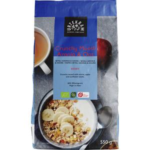 Urtekram Mysli havre crunchy aronia Ø - 550 g