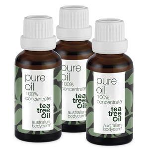 Motherland hjemmehørende kaskade Køb Australian Bodycare Pure Tea Tree Oil - 3 x 30 ml. hos Med24.dk