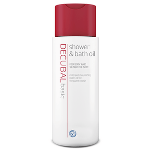 Decubal Shower & Bath Oil - 200 ml badeolie til tør hud