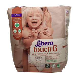 Libero Touch 6 Pants 13-20 kg. - 16 stk.