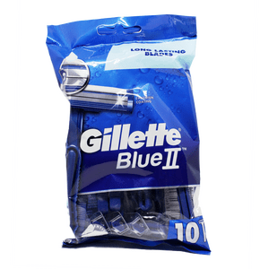 Gillette Blue II Engangsskrabere- 10 stk.