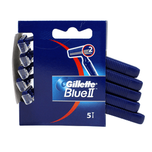 12: Gillette Blue II Engangsskrabere - 5 stk.