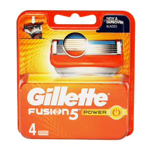 Gillette Fusion Power barberblade - 4 stk.