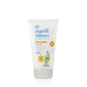 Organic Children Sun Lotion Medium SPF 25 No Scent - 150 ml.