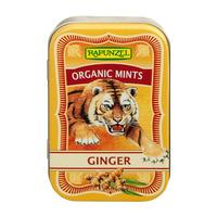 Rapunzel Mintpastiller m. ingefær Ø - 50 g