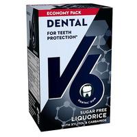 V6 Dental Liqourice - 50 stk.