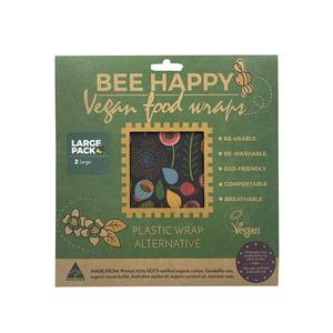 Bee Happy Vegan - 2 Pack Large