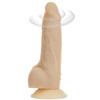 Addiction Roterende og vibrerende dildo 18 cm m. fjernbetjening