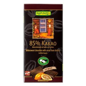 Køb Rapunzel Chokolade 85% - 80 g. billigt Med24.dk