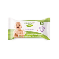 Organyc vådservietter til børn - 60 stk.