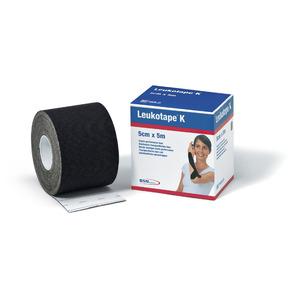 Leukotape K sort 5cm x 5m