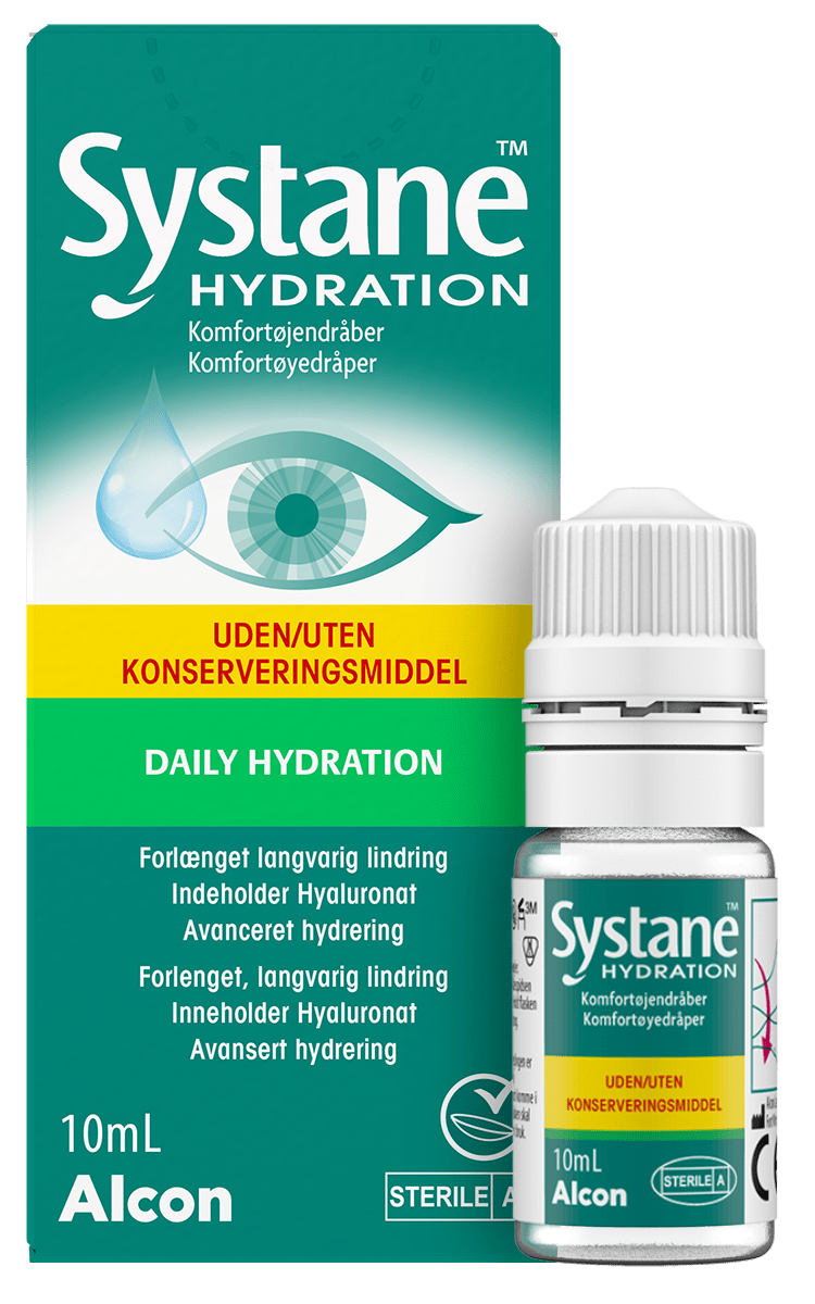 personificering Imagination udbrud Køb Alcon Systane Hydration 10 ml billigt hos Med24.dk