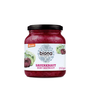Biona Organic Sauerkraut Med Rødbede Ø
