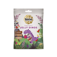 Biona Organic Vingummi Dinosaurer Ø - 75 g