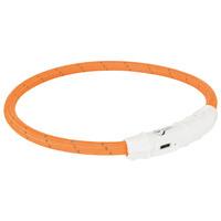 Trixie Safer Life USB Flash lysring M-L - Orange