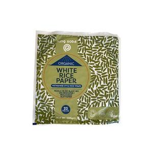 17: King Soba Hvid Rice Paper Ø - 200 g