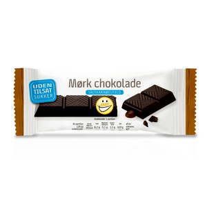Easis Mørk Chokoladebar med saltkaramelfyld - 28 g