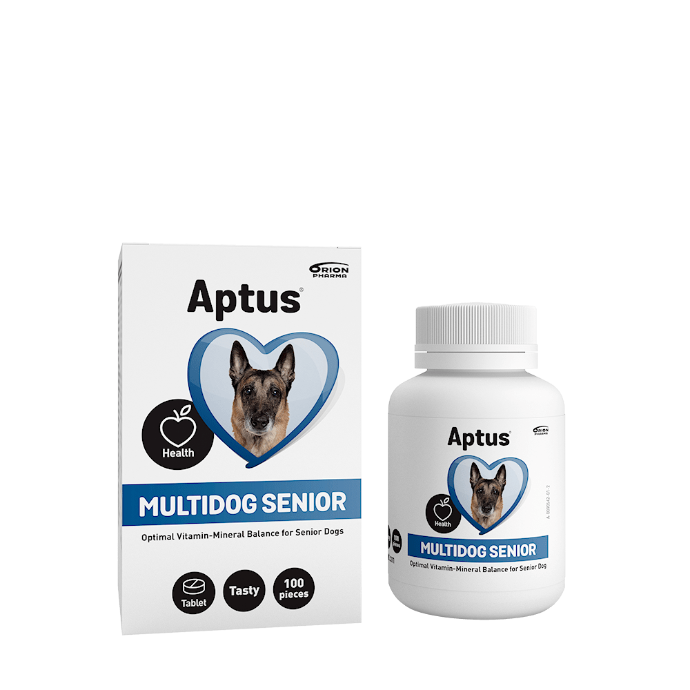 Køb Aptus Multidog Senior Tabletter - stk. hos Med24.dk