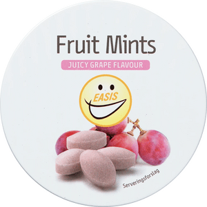 Easis Fruit Mints Juicy Grape - 22,5 g