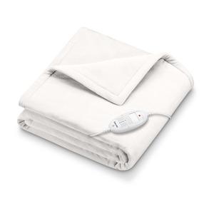 Beurer varmeplaid i fleece HD75 HVID, 180 x 130 cm