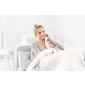 Beurer varmeplaid i fleece HD75 HVID, 180 x 130 cm
