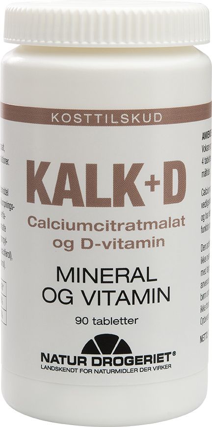 Natur-Drogeriet Kalk + D - 90 tabl.