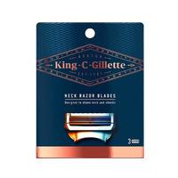 King C. Gillette Neck Razor Blades - 3 stk.