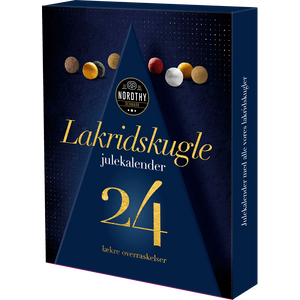 Nordthy Julekalender Lakridskugler - 260 g