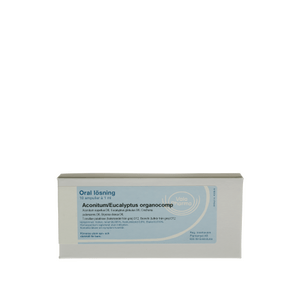 Aconitum Eucalyptus Organocomp 10 X 1 Ml Fra Allergica