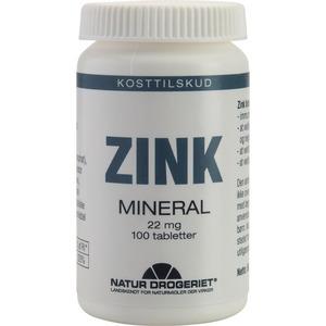 Natur-Drogeriet Zink 22 mg – 100 stk