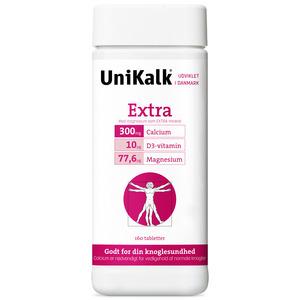 UniKalk Extra med D-vitamin og magnesium – 160 tabl.