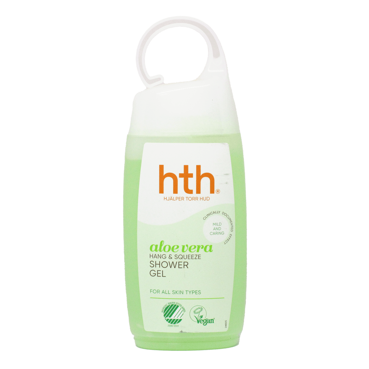 Køb HTH Aloe Vera Showergel 250 ml. billigt hos Med24.dk