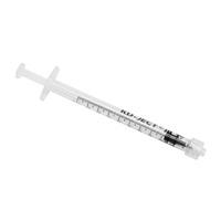 KD-Ject III sprøjte 3-k 1ml LL centrisk grad 0,01ml - 100 stk.