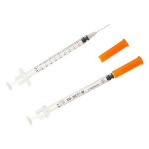 KD-Ject III sprøjte m. kanyle 0,5ml 29Gx½" 0,3x12mm steril - 100 stk.