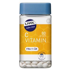 Livol C-vitamin 80 mg - 280 tabl.