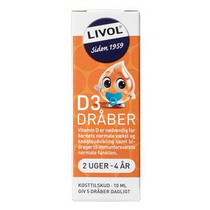 Livol D-dråber - 10 ml