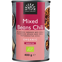Urtekram Chili Bønner Mix Ø - 400 g