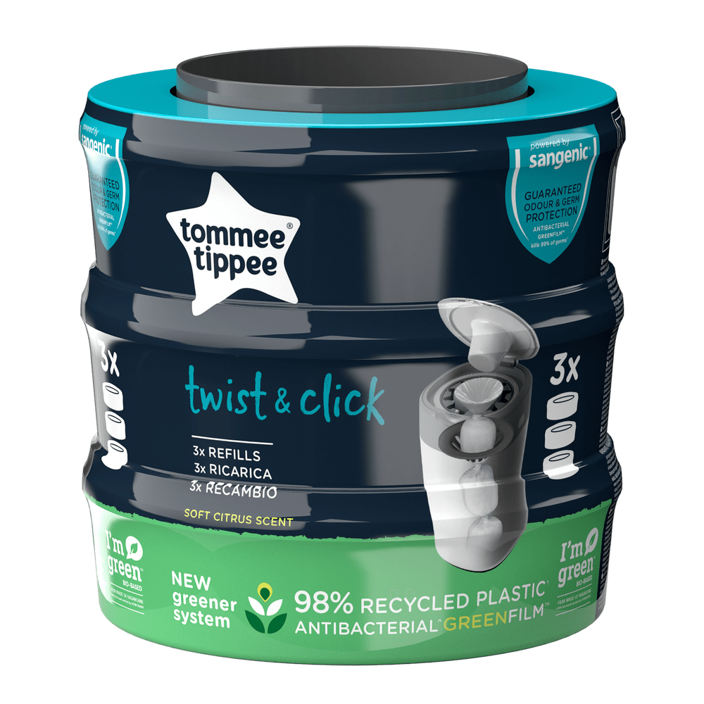 Køb Tommee Tippee Sangenic Universal Refill 3 stk hos Med24.dk