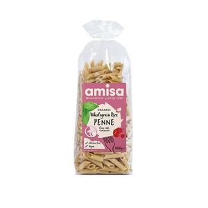 Amisa Penne Pasta Fuldkornsris Ø - 500 g