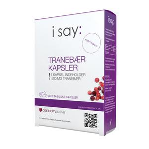 4: I say: Tranebærkapsler - 30 kaps.