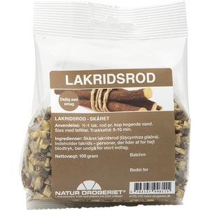 Natur-Drogeriet Lakridsrod skåret - 100 g - Med24.dk