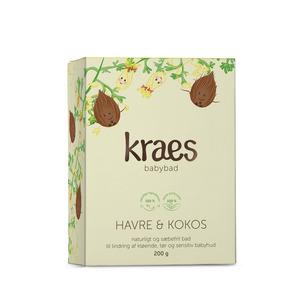 Kraes babybad - havre & kokos - 200 gr