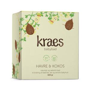 Kraes Babybad med havre & kokos - 600 g