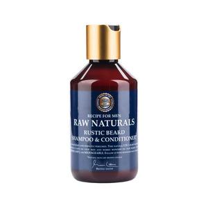 Raw Naturals Rustic Beard Shampoo & Conditioner - 250 ml.