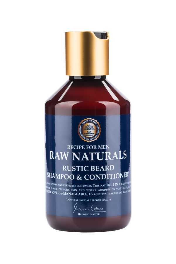 Virksomhedsbeskrivelse princip Lull Raw Naturals Rustic Beard Shampoo & Conditioner | Med24.dk