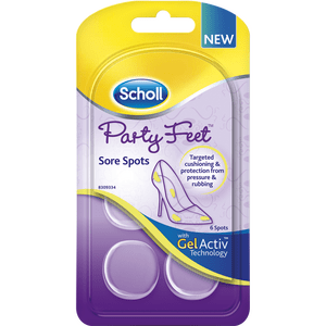 Scholl Party Feet Sore Spots - 6 stk.